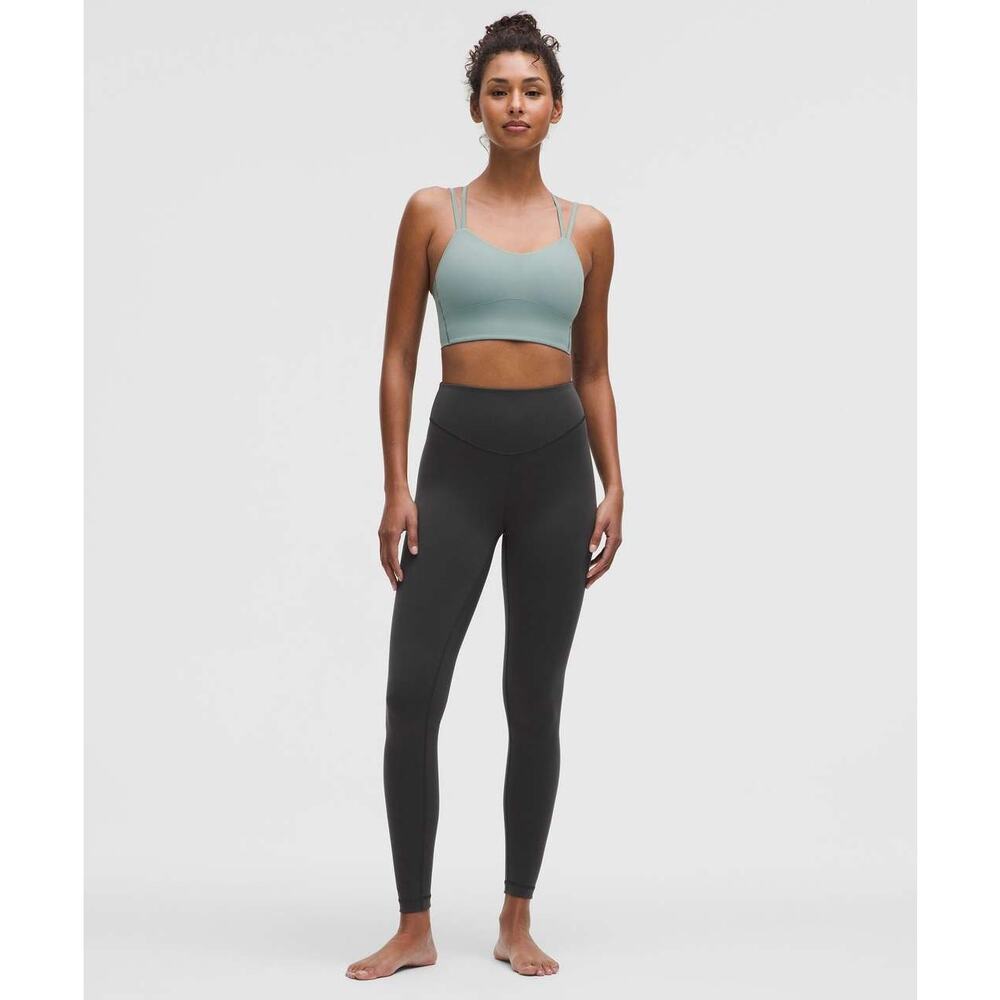 Lululemon Wunder Under SmoothCover High-Rise Tight 28” Graphite Grey Sz 6 - Picture 5 of 11